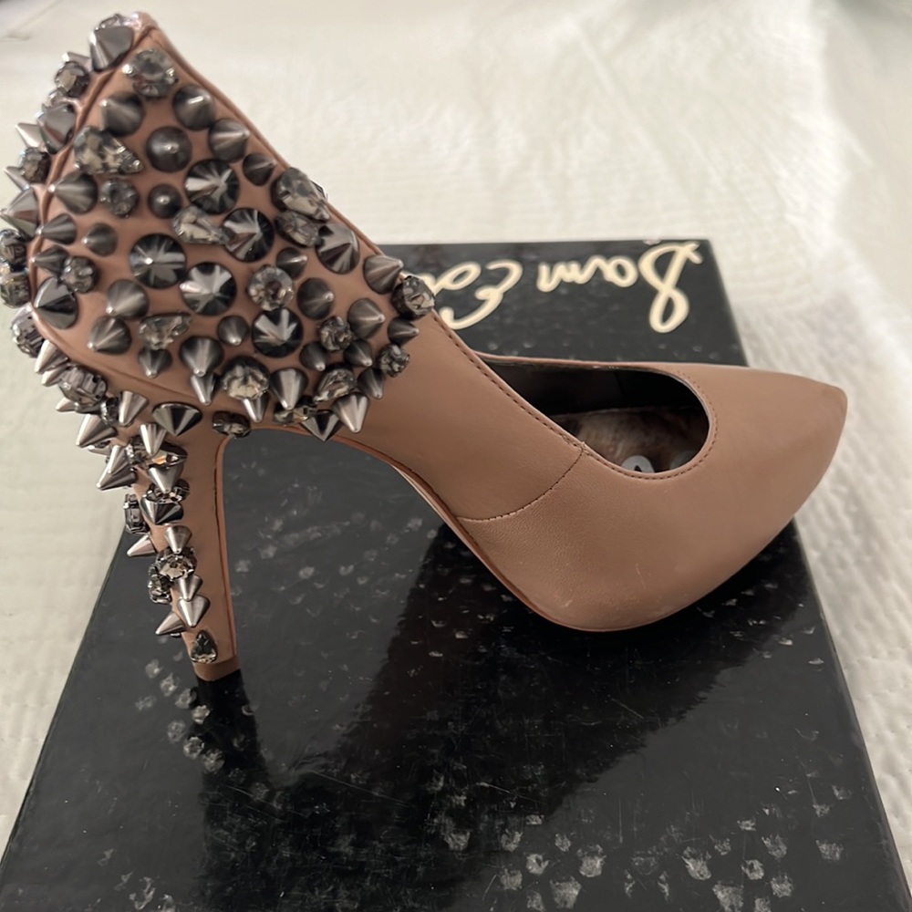 Sam Edelman nude spiked shoes - Picture 8 of 15